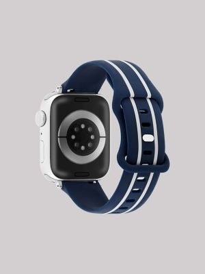 Stripe Silicone Universal Watchband