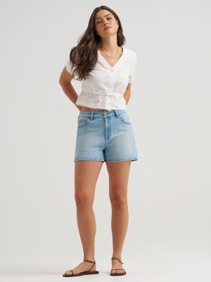 Women's Loose Classic Denim Short