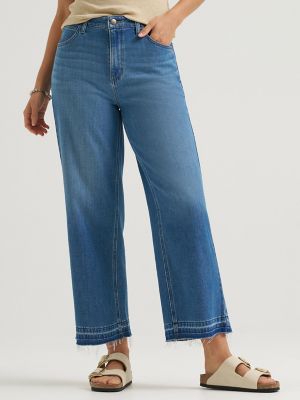 Women's Wide Leg Crop Jean