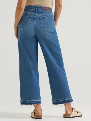 Women's Wide Leg Crop Jean