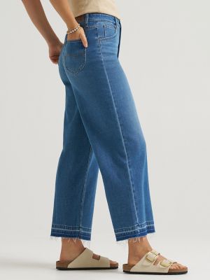 Women's Wide Leg Crop Jean
