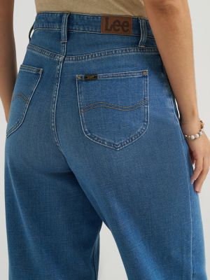 Women's Wide Leg Crop Jean