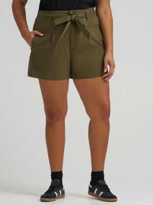 Women's High Rise Bow Short (Plus)