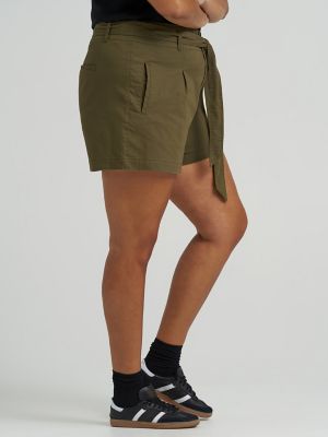Women's High Rise Bow Short (Plus)