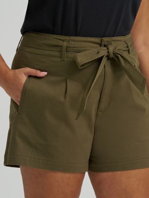 Women's High Rise Bow Short (Plus)