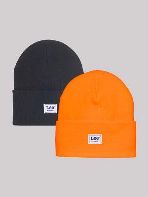 Workwear Logo Patch Beanie Set