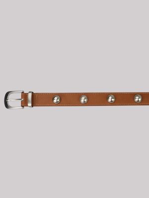 Women's Tumbled Dome Studs Belt