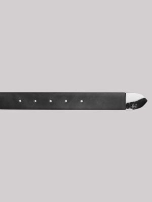 Women's Multi Metal Loops Belt in Black alternative view 2