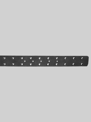 Womens Riveted Belt:Black:M alternative view 2