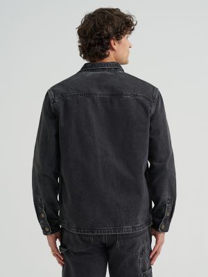 Men's Relaxed Fit Workwear Denim Overshirt