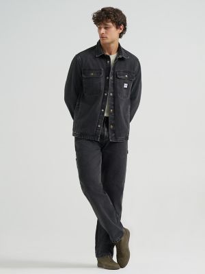 Men's Relaxed Fit Workwear Denim Overshirt