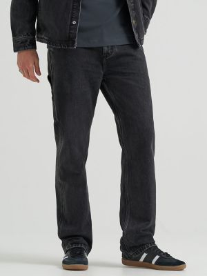 Men's 100% Cotton High Rise Loose Straight Carpenter Jean in Rekindle alternative view