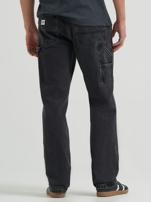 Men's 100% Cotton High Rise Loose Straight Carpenter Jean in Rekindle alternative view 2