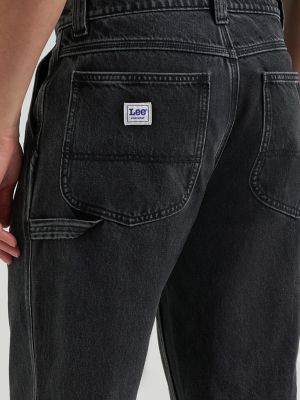 Men's 100% Cotton High Rise Loose Straight Carpenter Jean in Rekindle alternative view 4