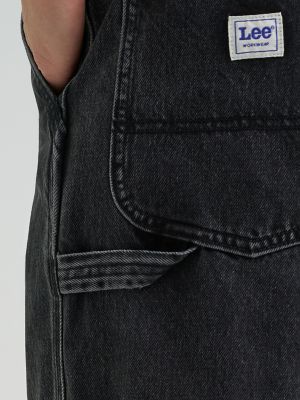 Men's 100% Cotton High Rise Loose Straight Carpenter Jean in Rekindle alternative view 6