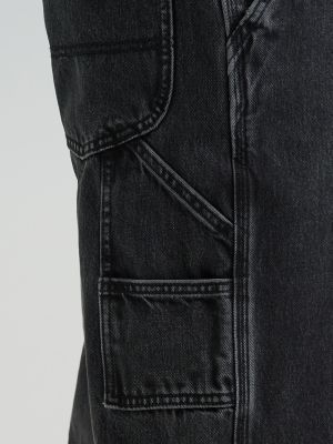 Men's 100% Cotton High Rise Loose Straight Carpenter Jean in Rekindle alternative view 7