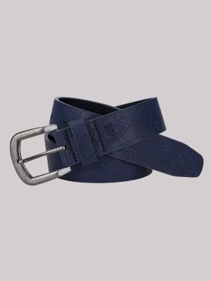 Women's Floral Embossed Belt