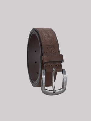 Women's Floral Embossed Belt