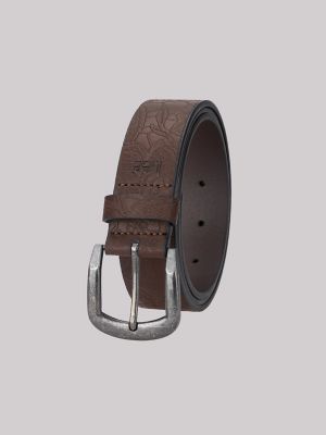 Women's Floral Embossed Belt