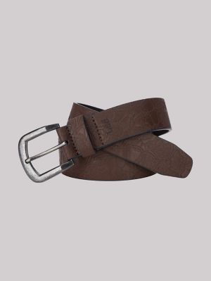 Women's Floral Embossed Belt