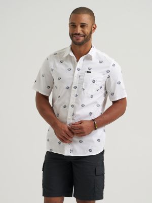 Men's Short Sleeve All Purpose Button Down Shirt from Lee - $34.90