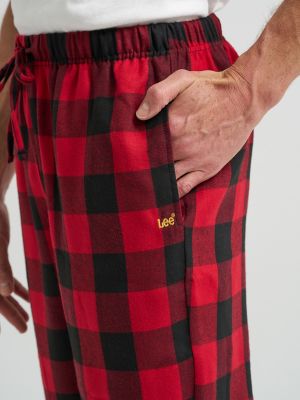 Men's Plaid Lounge Pant