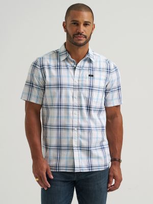 Men's Short Sleeve All Purpose Button Down Shirt from Lee - $34.90