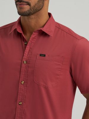 Men's Short Sleeve All Purpose Button Down Shirt