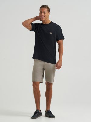 Men's Jersey Pocket Tee in Black