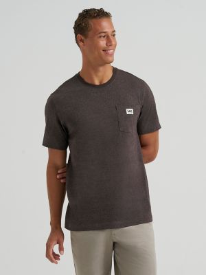 Men's Jersey Pocket Tee in Bitter Chocolate alternative view