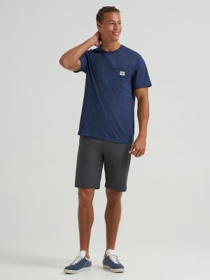 Men's Jersey Pocket Tee in Indigo