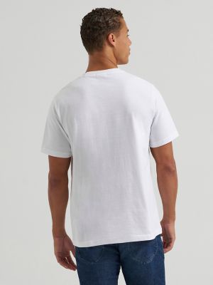Men's Jersey Pocket Tee in White