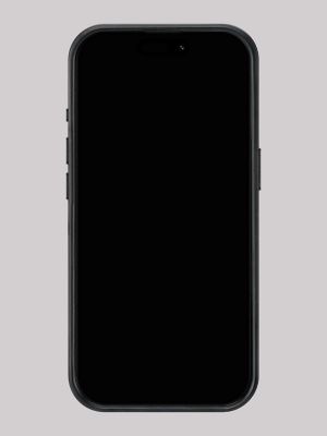 Solid Canvas with Back Patch iPhone Case:Green:One Size alternative view 3