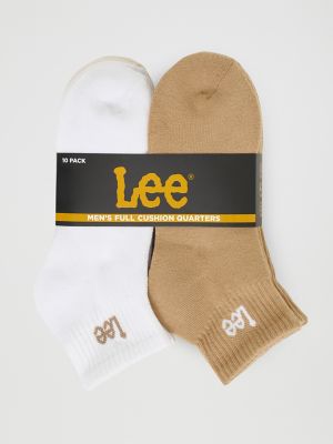 Men's 10-Pack Assorted Quarter Sock