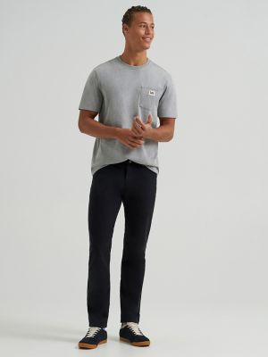 Men's Jersey Pocket Tee in Grey Heather alternative view 3