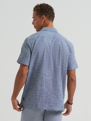 Men's Dobby Slub Camp Shirt | New Arrivals | Lee®