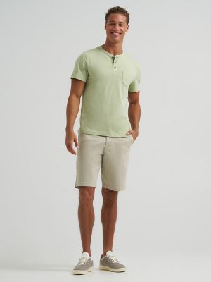 Men's Short Sleeve Jersey Henley