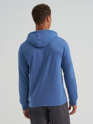 Men's Sueded Jersey Hoodie