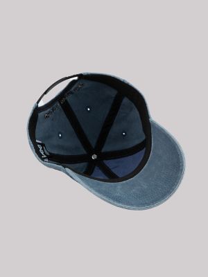 Washed Out Logo Dad Cap:Navy:One Size alternative view 3