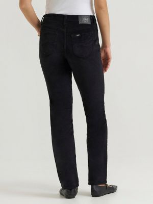 Women's Legendary Corduroy Straight Jean in Black