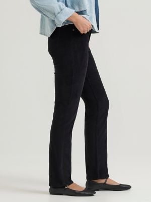Women's Legendary Corduroy Straight Jean in Black
