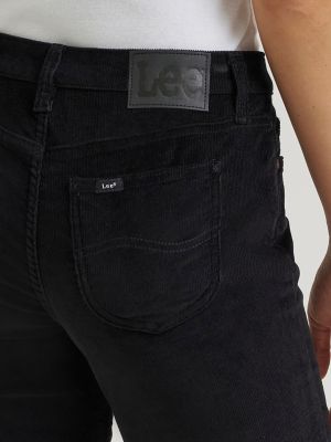 Women's Legendary Corduroy Straight Jean in Black