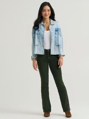 Women's Legendary Corduroy Bootcut Jean in Deep Depths