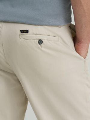 Men's Extreme Motion Relaxed Fit Khaki Pant (Big & Tall) in City Beige