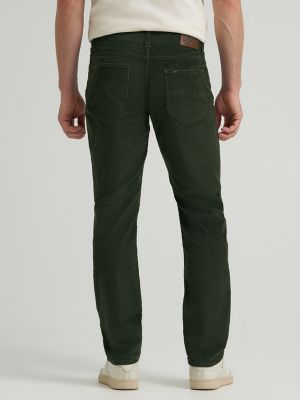 Men's Extreme Motion Corduroy Straight Taper Pant in Deep Depths