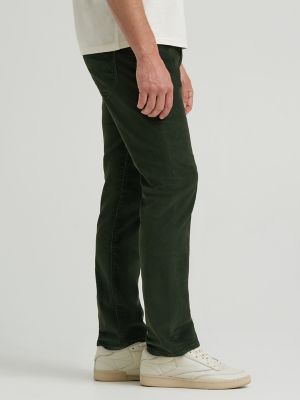 Men's Extreme Motion Corduroy Straight Taper Pant in Deep Depths
