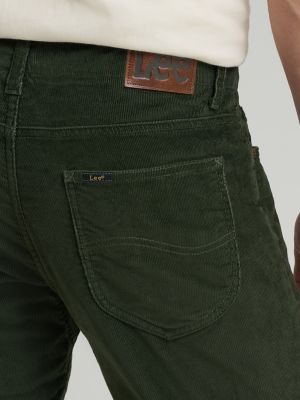 Men's Extreme Motion Corduroy Straight Taper Pant in Deep Depths