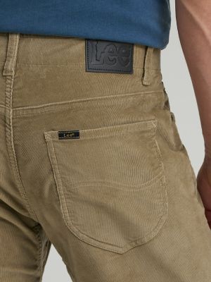 Men's Extreme Motion Corduroy Straight Taper Pant