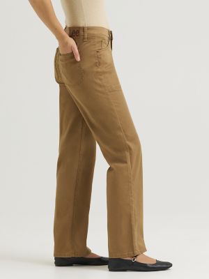 Women's Legendary Relaxed Straight Chore Pant in Dark Khaki