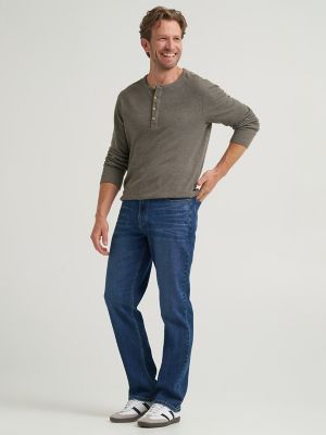 Men's Legendary Relaxed Straight Jean with Soft Age&trade; in Cold As Ice